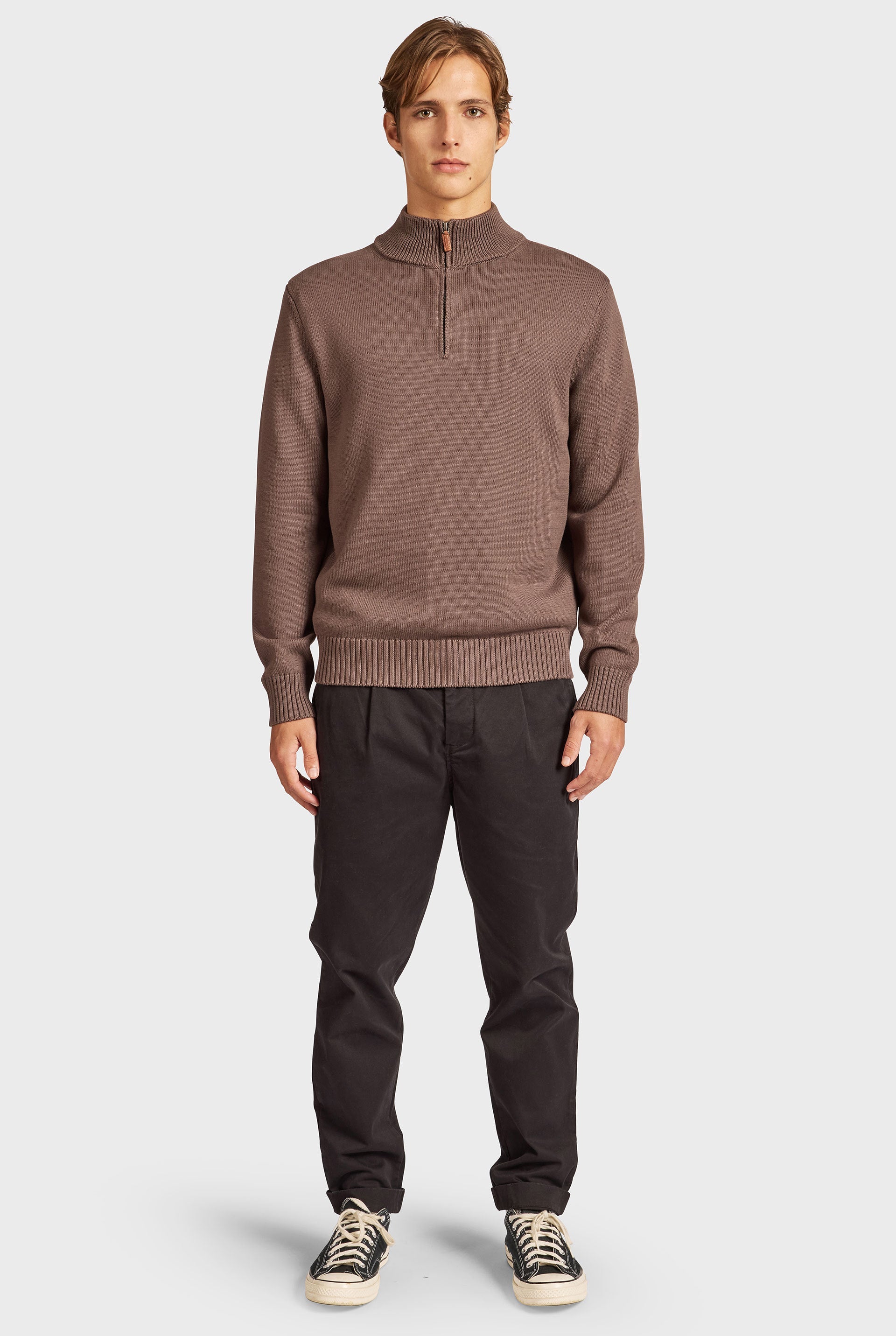 Clyde 1/4 Zip Knit