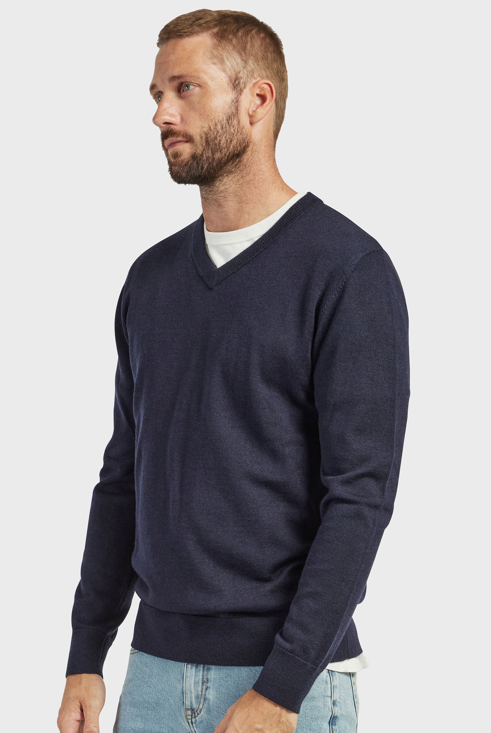 Academy Merino V-Neck