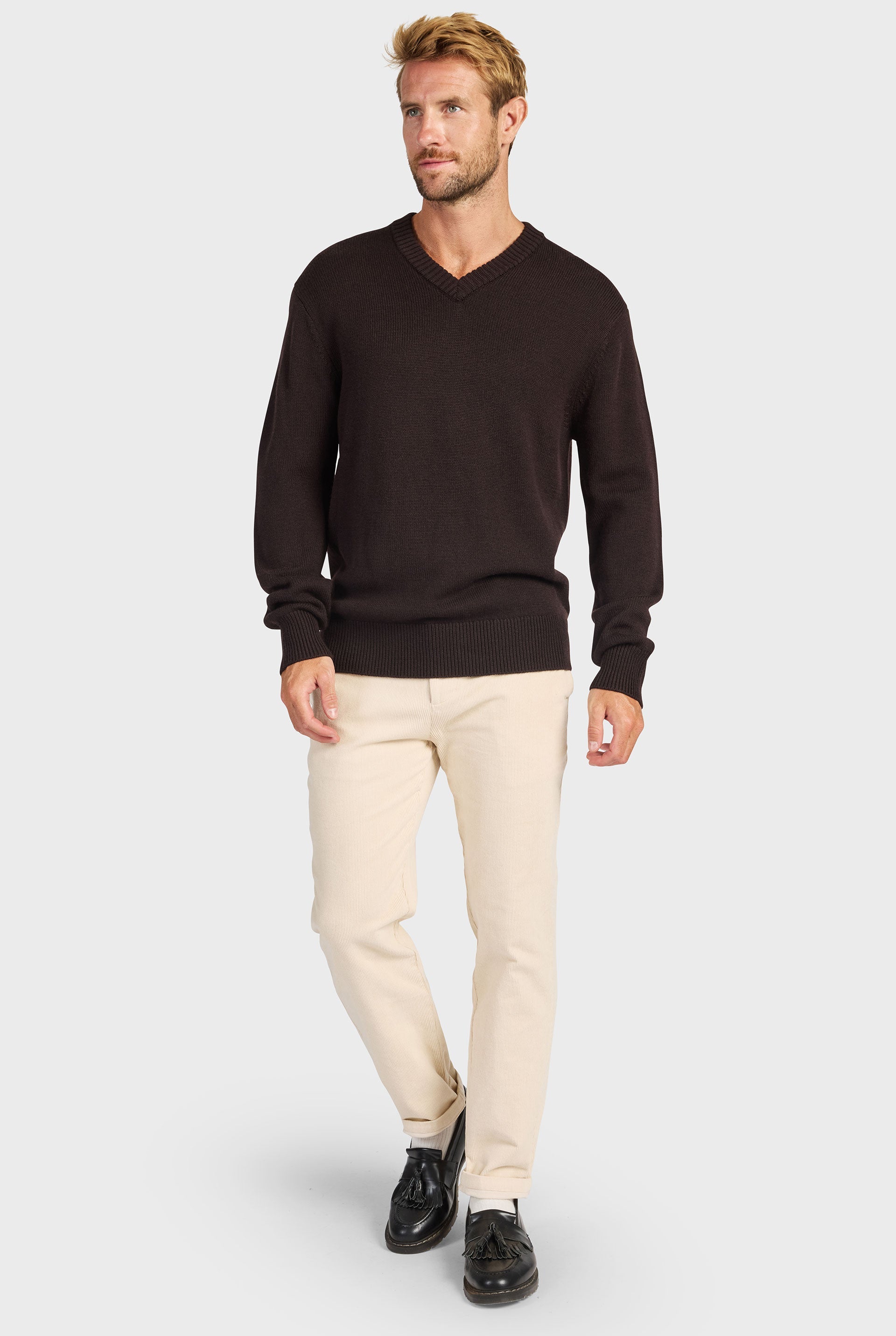 Portland Merino V-Neck