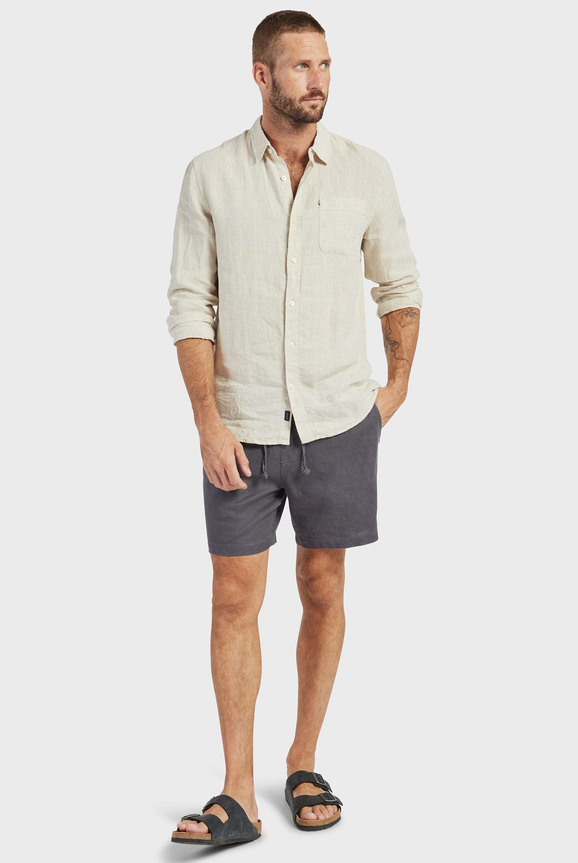 Riviera Linen Short